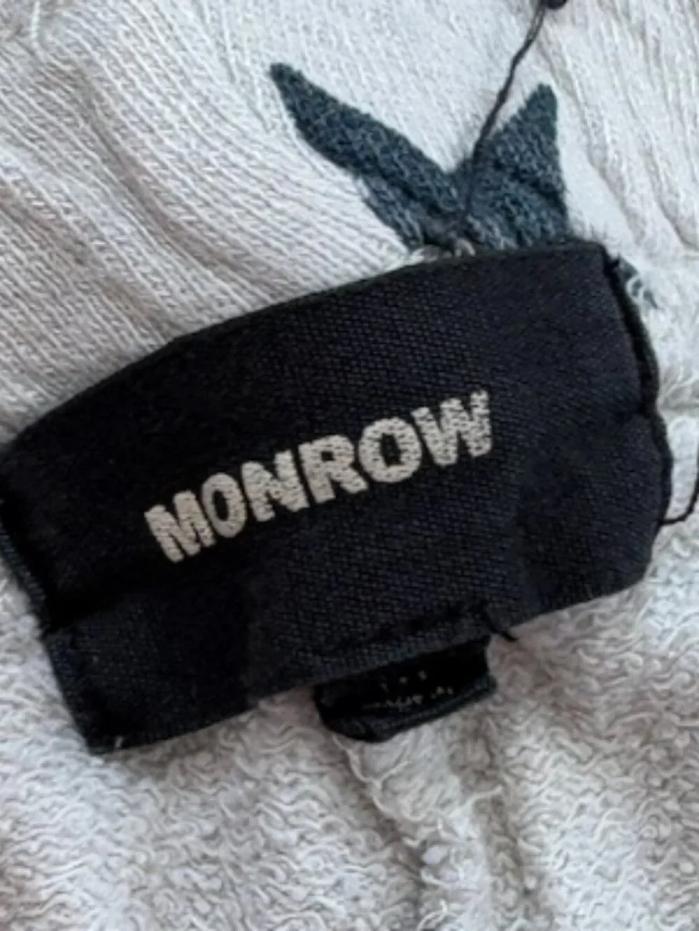 Monrow Vintage Rainbow Stars Sweatpants in White - Picture 3 of 3
